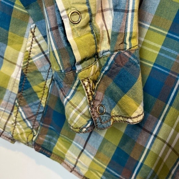 Tin Haul Snap Button Down Long sleeve LG - Picture 5 of 8